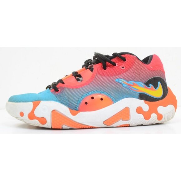 Nike PG 6 NRG Hot Wheels Paul George Men's 6 Laser Red Orange White DH8446-400 - Picture 3 of 16